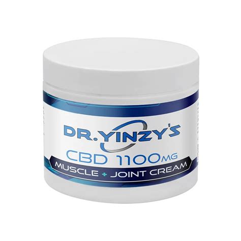 Dr Yinzy S Cbd Muscle And Joint Cream The Calm Leaf