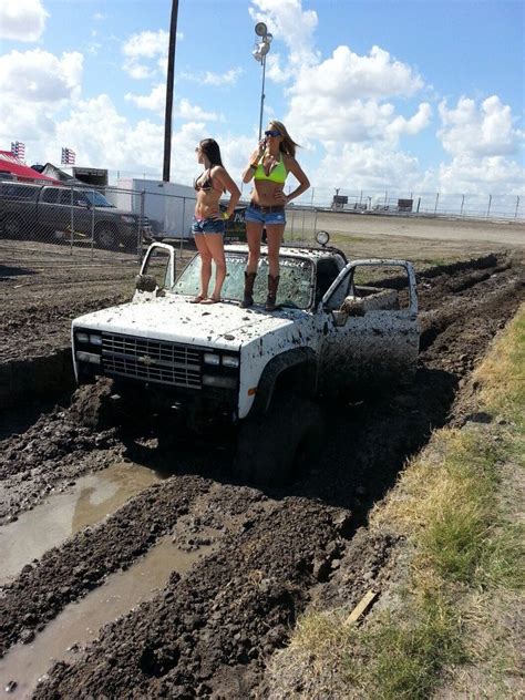 Girls Stuck Muddin Lookin Good Though Mud Trucks Lifted