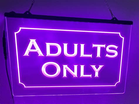 Adults Only Led Neon Illuminated Sign Dope Neons