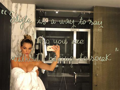 Nina Agdal Tits Topless Mirror Selfie DrunkenStepFather