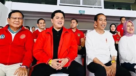 Erick Thohir Gagal Jadi Cawapres Prabowo Dan Tidak Masuk Tim Pemenangan