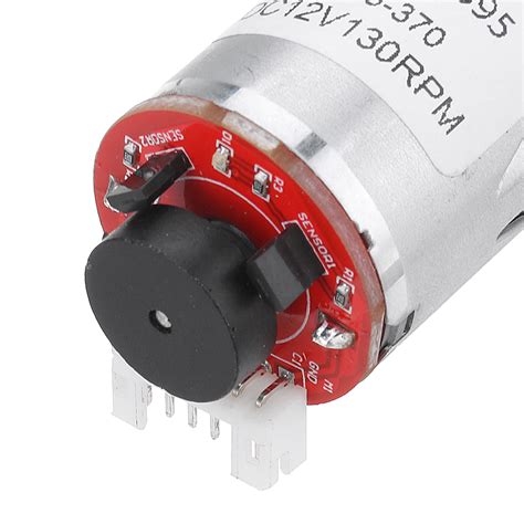 Machifit Ga Dc V Micro Gear Reduction Motor With Encoder Speed