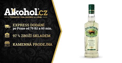 Zubrowka Bison Grass Vodka L Alkohol Cz