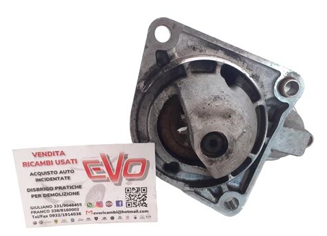 MOTORINO AVVIAMENTO 9 DENTI BOSCH PER ALFA 147 I 1 9JTD 115CV Evoricambi