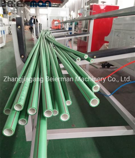 Layers Pe Ppr Mm Plastic Pipe Extrusion Line Sj Series Single