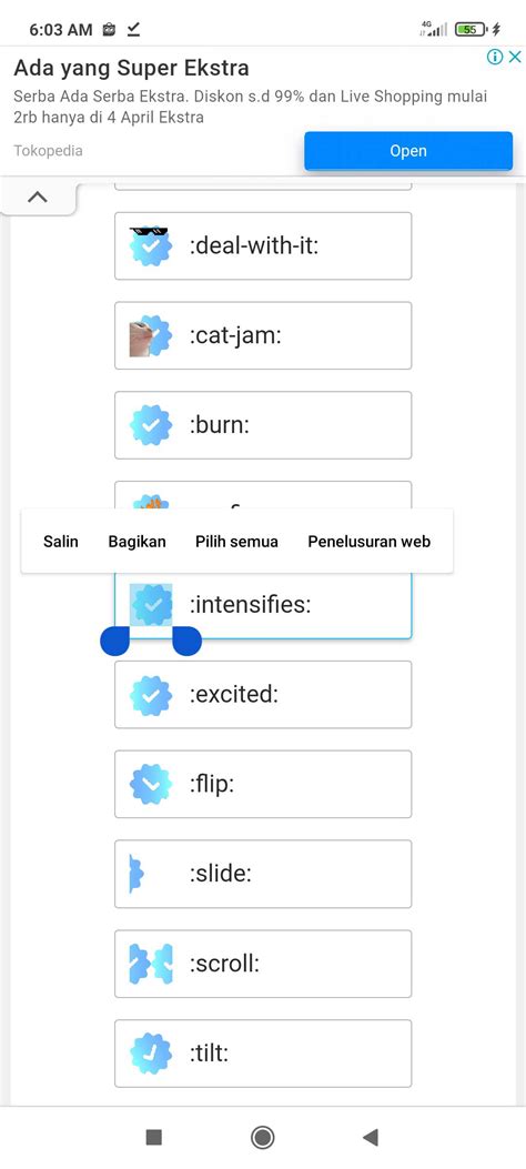 Font Emoji Centang Biru TikTok Ini Cara Copy Dan Membuatnya