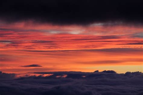 Fotos Gratis Paisaje Mar Horizonte Nube Cielo Amanecer Puesta