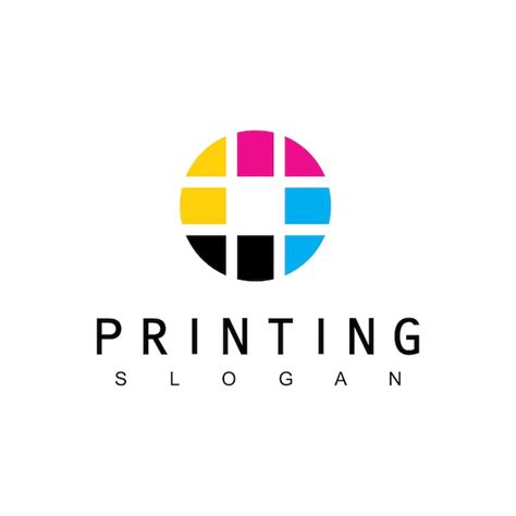 Premium Vector | Digital Print Logo Design Template