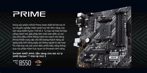 Mainboard Asus Prime B M K Amd B Socket Am M Atx Khe Ram Drr