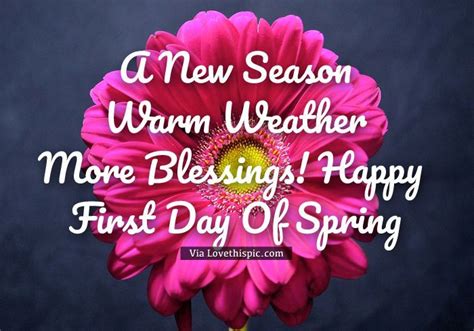 First Day Of Spring Quotes - ShortQuotes.cc