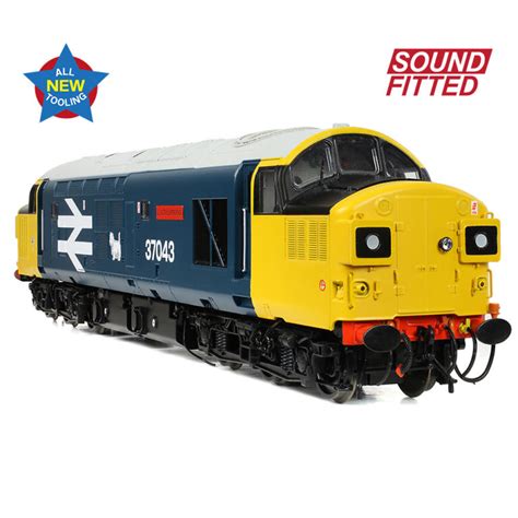 Bachmann 35 304sf Class 37 0 Split Headcode 37043 Loch Lomond Br Blue Large Logo Dcc Sound