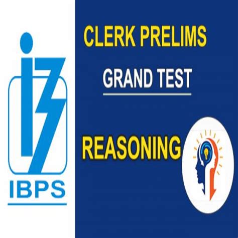 Ibps Clerks Prelims Reasoning Practice Test Sakshi Education