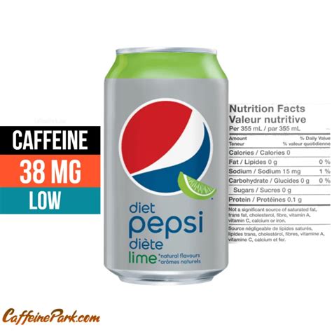 Diet Pepsi Caffeine Content 2.92mg/fl oz (9.86mg/100ml) of caffeine. A ...