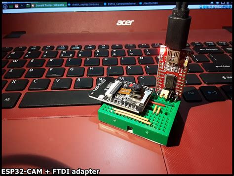 Arduino-er: Program ESP32-CAM using FTDI adapter