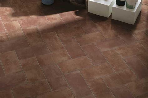 Cotto Terracotta Rustic Floor Porcelain Stoneware Inspired By Typ