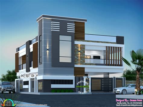 6 Bedrooms 3970 Sq Ft Modern Duplex Home Design Kerala Home Design