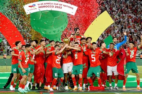 Morocco's U23 team crowned with African Cup of Nations