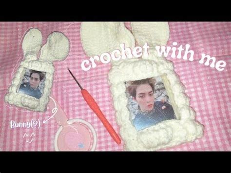 Crochet Bunny Photocard Holder Crochet Bunny Crochet Bunny