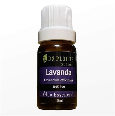 ÓLEO ESSENCIAL DE LAVANDA10 ml Da Planta Óleos