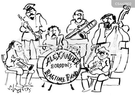 Ragtime Band Cartoons and Comics - funny pictures from CartoonStock