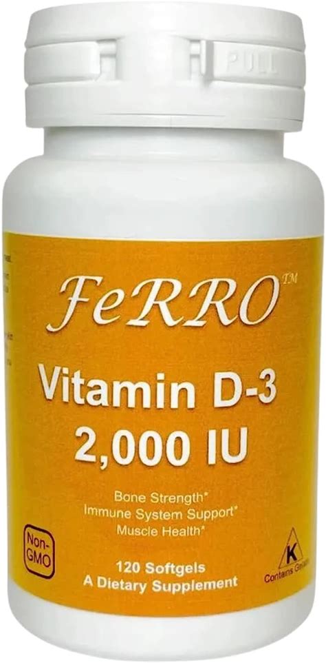 Ferro Vitamina D Ui C Psulas Blandas Yaxa Guatemala