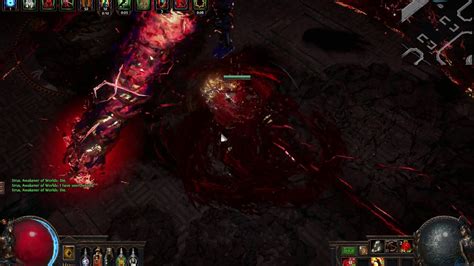 Path Of Exile Physical Bladestorm Gladiator Sirus The Awakener