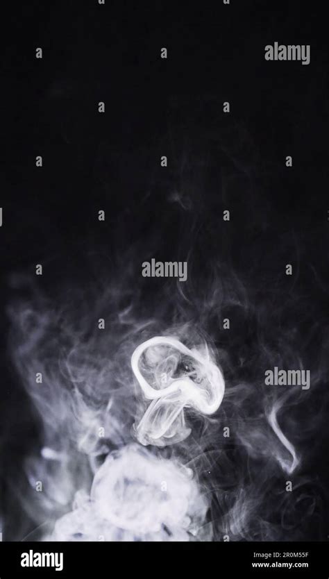 Smoke Ring Steam Texture And Png With Fog In The Air On A Transparent