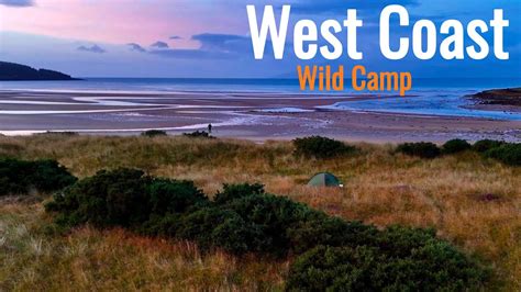 West Coast Of Scotland Wild Camp Helm Compact 1 In Wind And Rain