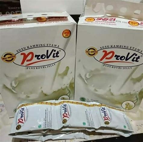 Jual Susu Provit Original Susu Bubuk Kambing Etawa Plus Royal Jelly