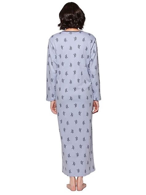 Claudel The Floral Print Cotton Nightgown Thebay