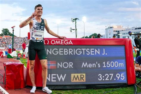 Record Europeo Sui 1500 Metri Per Jakob Ingebrigtsen