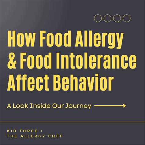How Food Allergy & Food Intolerance Affect Behavior: Our Journey