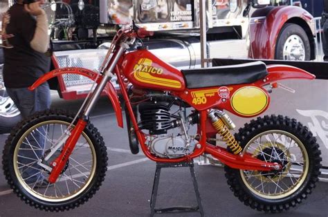 1981 Maico Mega 490 Wheelsmith Team Racer Motorcycle Dirt Bike