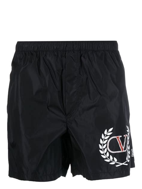 Valentino Garavani Vlogo Signature Swim Shorts Farfetch