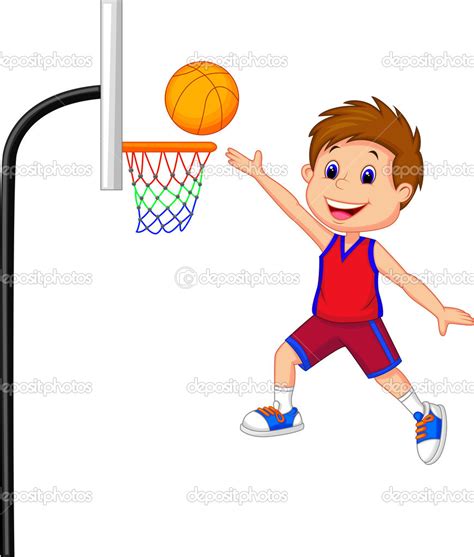 Boy Playing Basketball Clipart Clipart Panda Free Clipart Images