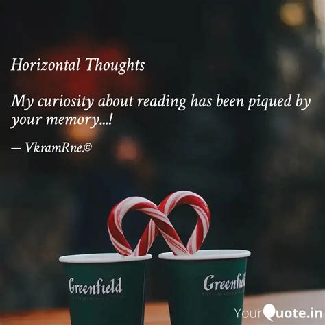 Horizontal Thoughts My C Quotes Writings By Vikram Yourquote