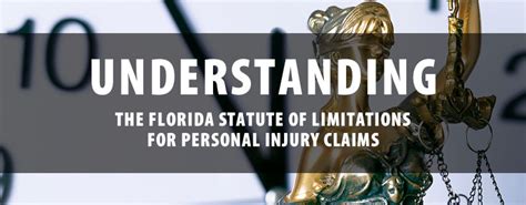 Florida Statute Of Limitations For Personal Injury Claims