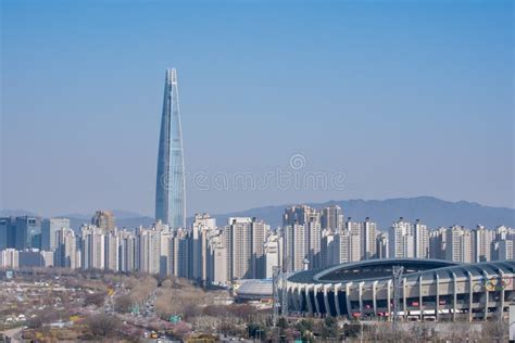 Seoul Scenery is Clear and Clear Sky without Fine Dust, South Korea ...