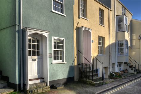 Georgian Cottages Lyme Regis Dorset These Delightful Geo Flickr