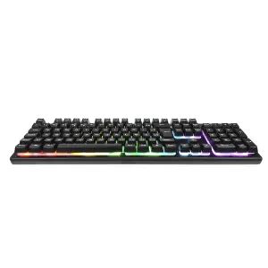 Teclado Gamer Usb Hp K F Led Preto Membrana Rgb Comtek Tecnologia