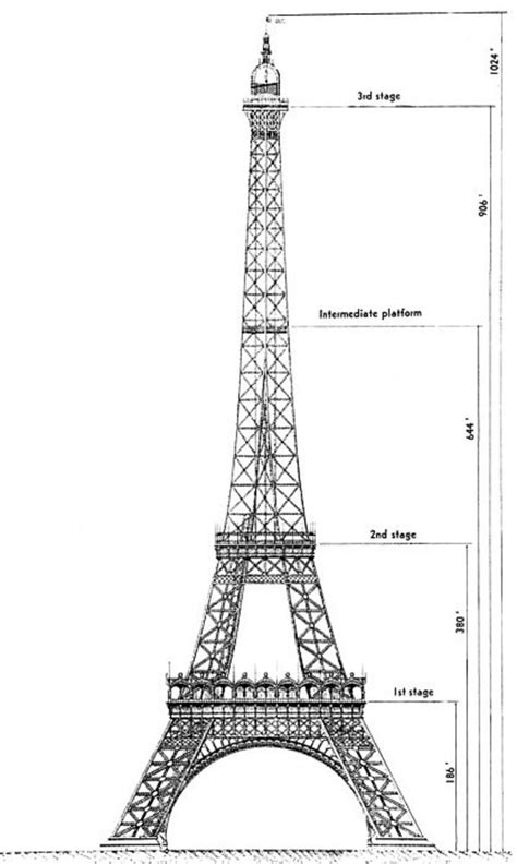 Second Floor Eiffel Tower Height Meters | Floor Roma