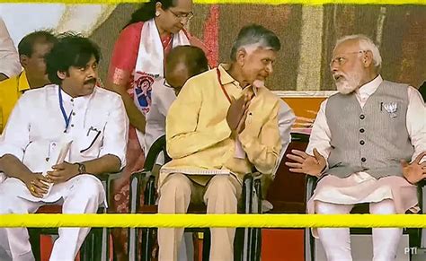 Naidu Pawan Allowed To Take Part In Modi Rally Greatandhra