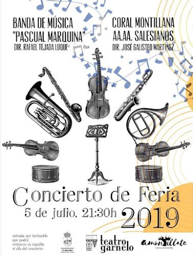 Asociaci N Musical Montillana Pascual Marquina El Pr Ximo De Julio