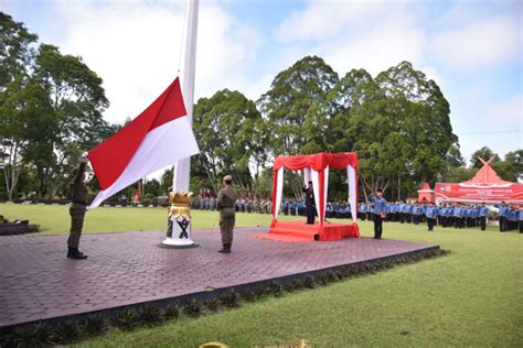 Pemkab Kobar Gelar Upacara Bendera Memperingati Hari Otonomi Daerah Xxviii