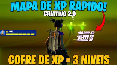 GANHE 3 NIVEIS FACIL Nesse NOVO MAPA De XP INFINITA GLITCH FACIL De XP