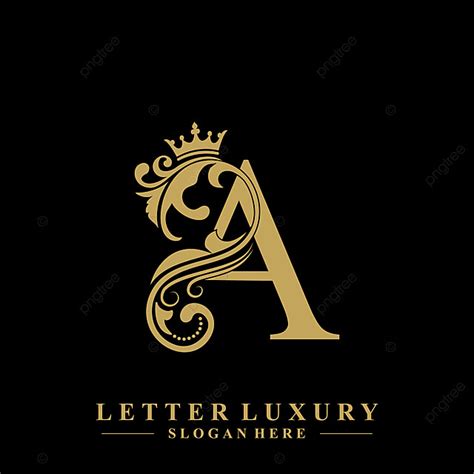 Ornaments Luxury Logo Vector Png Images Initial Letter A Luxury Beauty