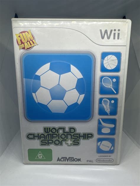 World Championship Sports Wii Nintendo Overrs Gameola Marketplace