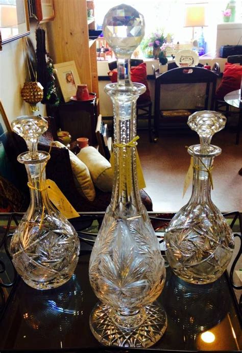 Crystal Decanters Decanters, Wine Decanter, Barware, Crystal Decanter, Crystals, Decor ...