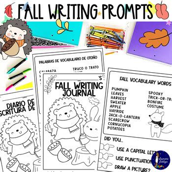 Fall Writing Prompts In English And Spanish By Soumara Siddiqui TPT