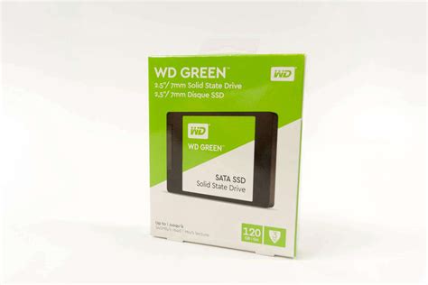 SSD диск WESTERN DIGITAL 2 5 Green 120Gb SATA III 3D TLC WDS120G2G0A